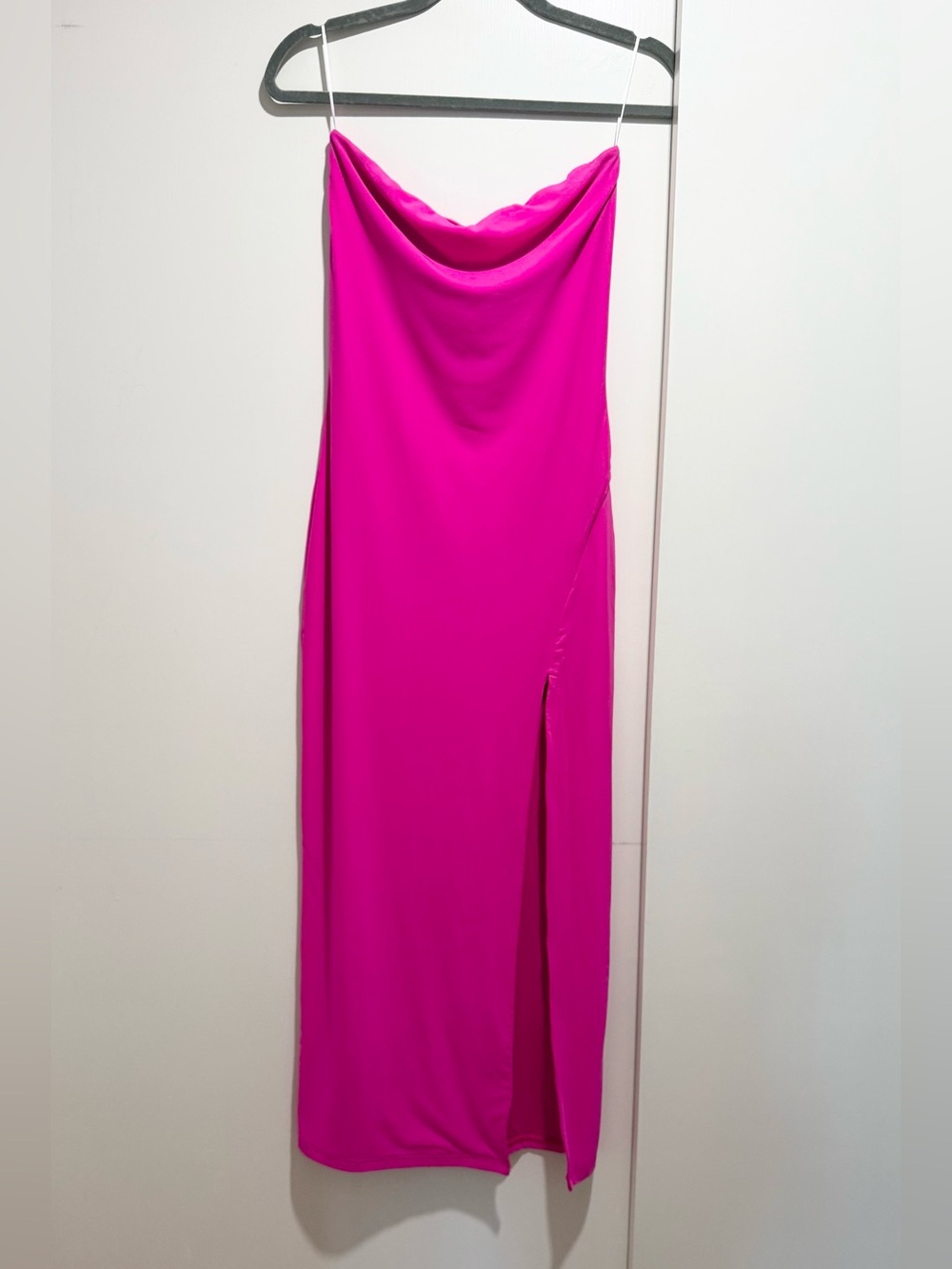 Princess Polly Panama Strapless Maxi Dress Hot Pink | size 6 | EUC - Picture 8 of 11